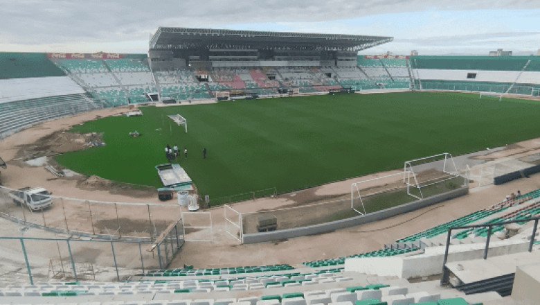 México jugará contra Bolivia en estadio en construcción
