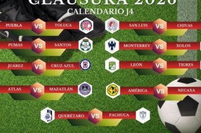 Dónde ver EN VIVO los partidos de la J4 del Clausura 2026