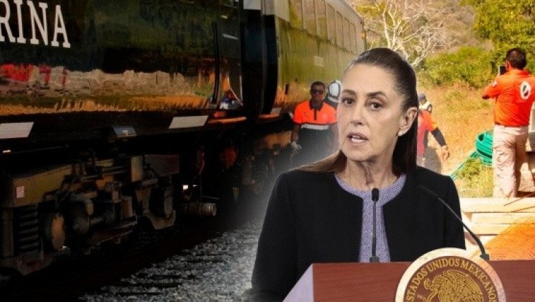 Sheinbaum resalta avances en investigación del accidente del Tren Interoceánico