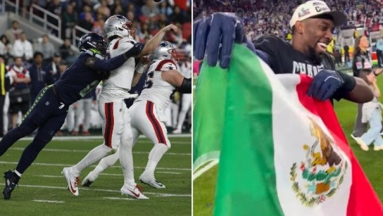 ¿Por qué DeMarcus Lawrence festejó con una bandera de México?