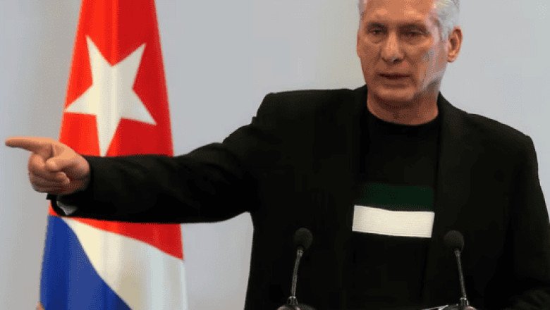 Díaz-Canel destaca la 'solidaridad' de México tras la llegada de 814 toneladas de víveres a Cuba