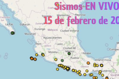 EN VIVO | Sismos en México | Domingo 15 de febrero