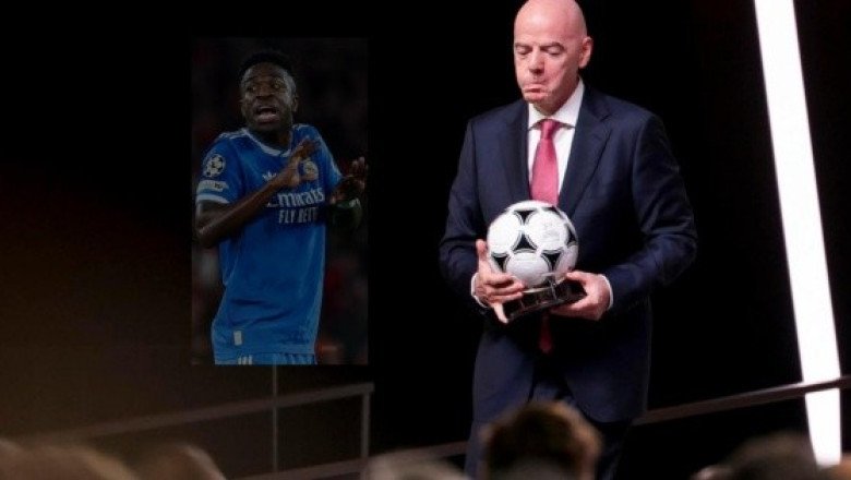 Infantino reacciona a presunto insulto racista contra Vinicus Jr