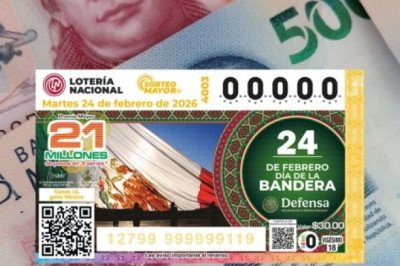 Resultados del Sorteo Mayor 4003 de la Lotería Nacional del 24 de febrero