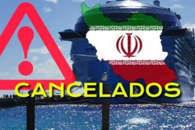 Cancelan viajes marítimos a Medio Oriente