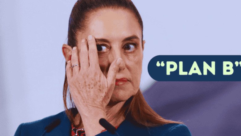 Sheinbaum responde si hay "plan B" en reforma electoral