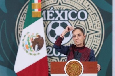 Sheinbaum promete seguridad para turistas que asistan al Mundial 2026