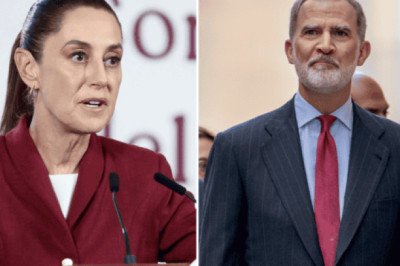 Sheinbaum valora "gesto" del rey Felipe VI y analiza invitarlo a México