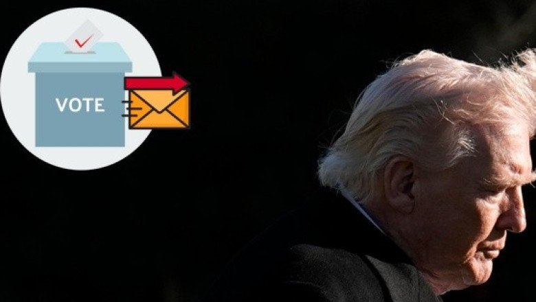 Tras considerarlo fraude, Trump vota por correo