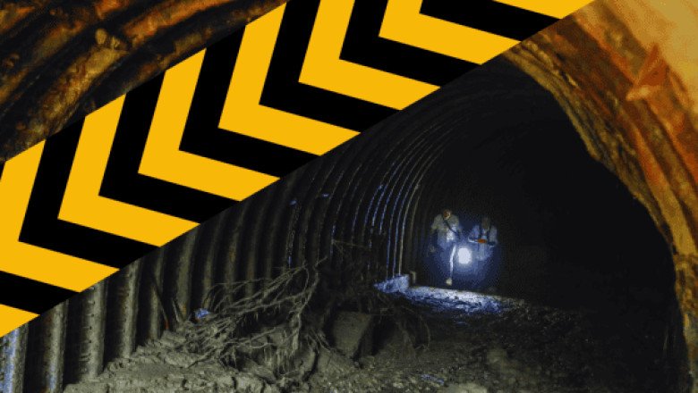 Cuatro mineros quedan atrapados por derrumbe en mina de Sinaloa