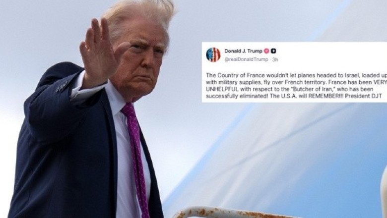 Trump amenaza a Francia y deja un recado a Reino Unido y otros países en Truth Social