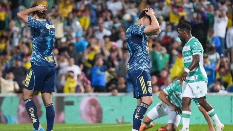El América no puede con los Santos y complica su pase a la liguilla