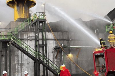 Sheinbaum explica posible causa del incendio en refinería de Dos Bocas