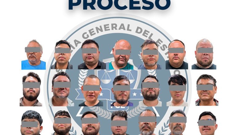 Vinculan a proceso a 21 personas tras operativo en Mexicali