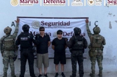 Detienen en Sinaloa a dos integrantes de "Los Chapitos"
