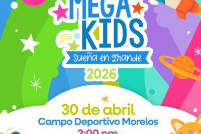 Celebrará alcaldesa a niñez ensenadense con Mega Kids 2026
