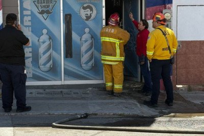 Sin lesionados incendio en comercio