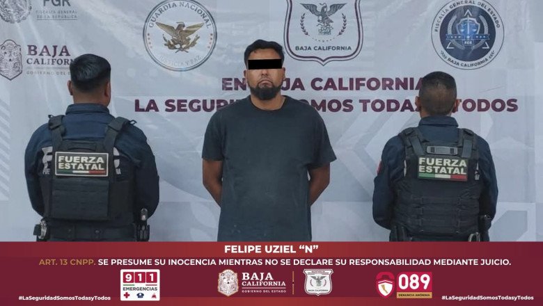 Captura Fuerza Estatal a sujeto con orden de aprehensión por homicidio calificado