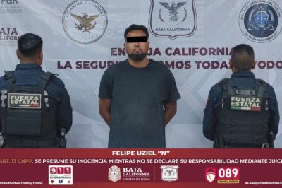 Captura Fuerza Estatal a sujeto con orden de aprehensión por homicidio calificado