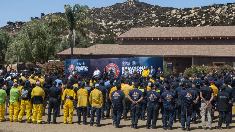 Arranca en BC el Curso Forestal Binacional 2026