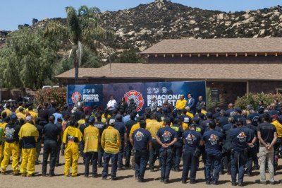 Arranca en BC el Curso Forestal Binacional 2026