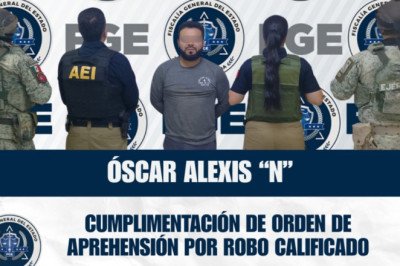 Cae sujeto buscado en San Quintín por robo