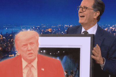 Trump niega culpa por fin del programa de Stephen Colbert en CBS