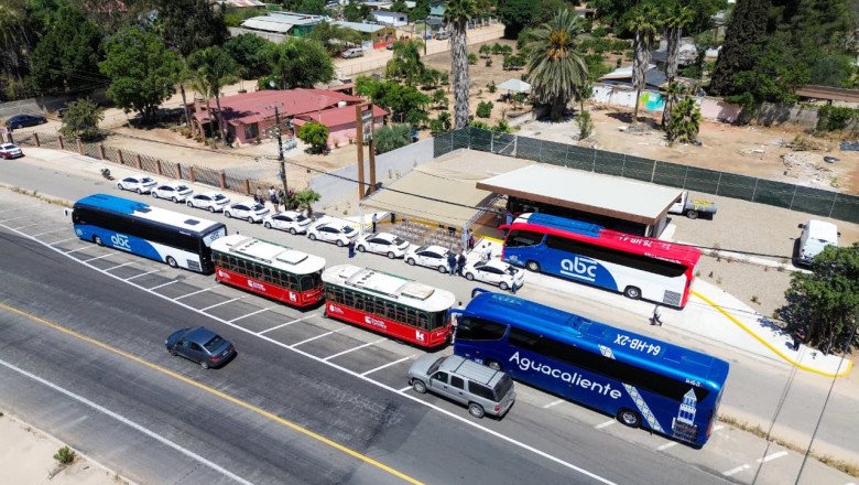 Se inaugura central de autobuses del Valle de Guadalupe