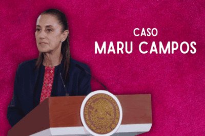 ¿Investigan a Maru Campos? Sheinbaum aclara el caso