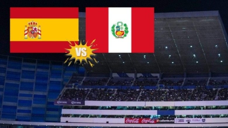 ¿Dónde ver EN VIVO el Perú vs España que se jugará en Puebla este lunes?