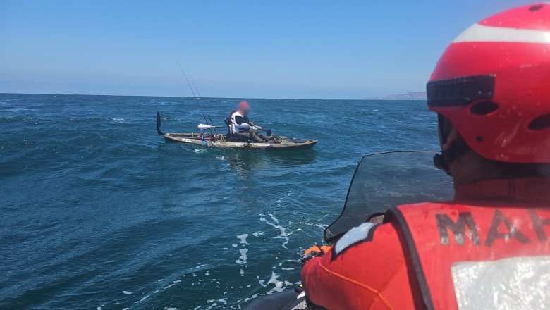 Realiza SEMAR rescate de una persona a bordo de un kayak