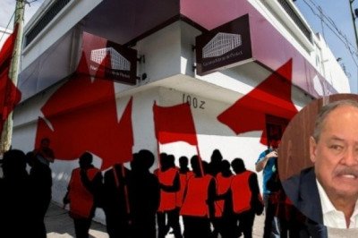 Sindicato de trabajadores del Nacional Monte de Piedad celebra avance en huelga