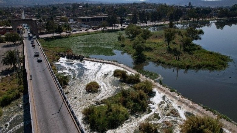 Conagua y Semarnat presentan avances para el saneamiento del río Santiago