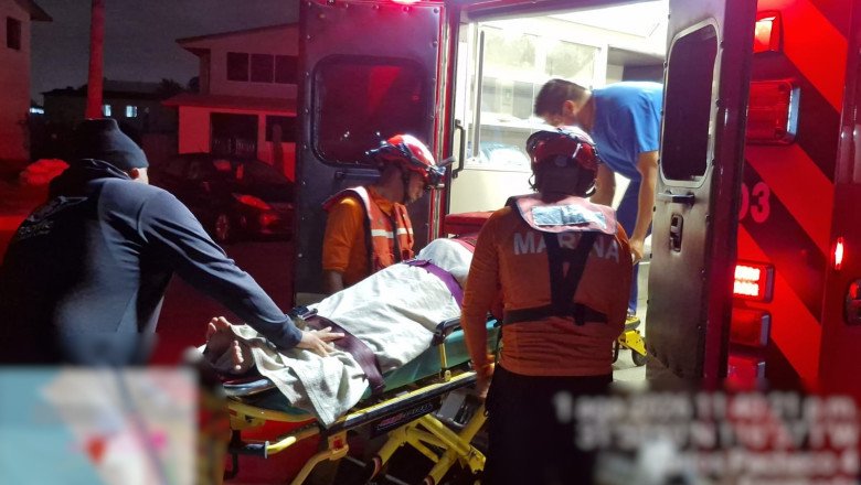 Marina realiza evacuación médica de una persona a bordo de buque turístico