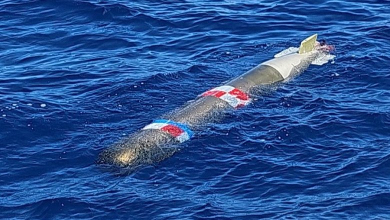 Torpedo de prácticas recuperado por personal naval, no representaba un peligro