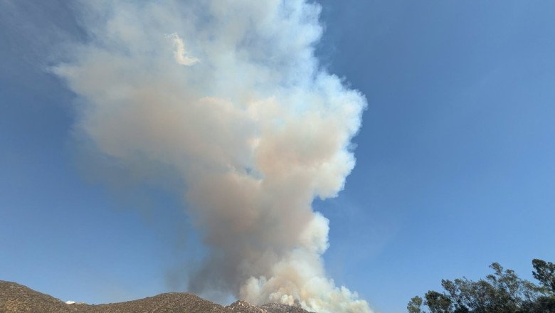 Siguen trabajos para controlar incendio forestal en San Antonio Necua