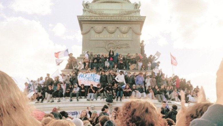 Francia y España afrontan protestas masivas por vivienda y educación