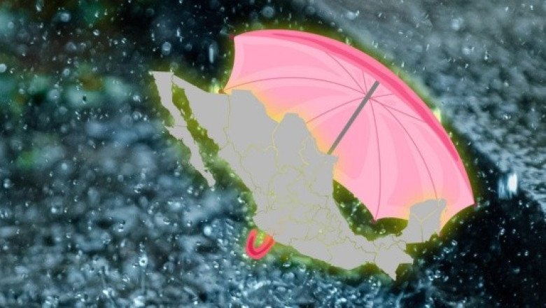 Huracán "Simón" y Frente Frío 2 provocarán lluvias en México este domingo