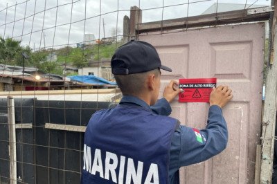 La Secretaría de Marina activa Fase de Prevención Plan Marina por el riesgos ante posibles lluvias en Ensenada